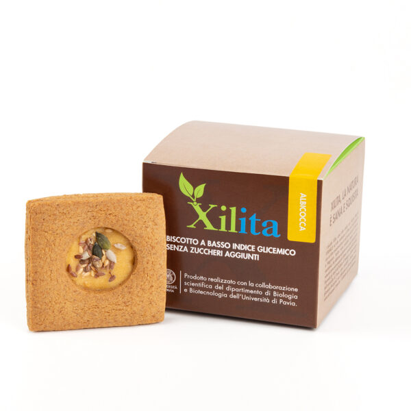 Biscotti farciti all'albicocca
